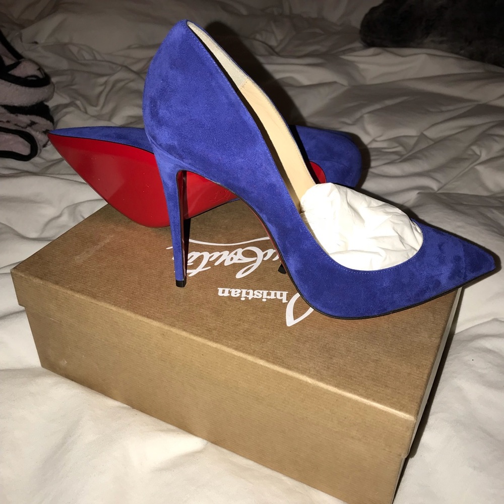 Christian Louboutin Pigalle Follies Suede 100mm